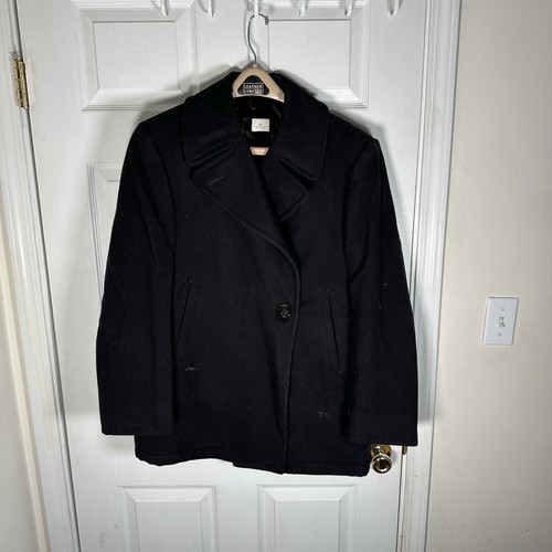 Cappotto uomo navy - navy, lana