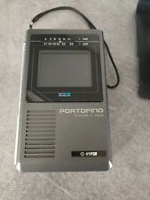 TV Portatile Vintage Portofino Hyper a colori anni 80 2,5 pollici funzionante 