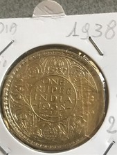 India Britannica 1 Rupia 1938