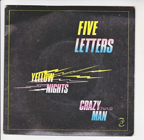 Five letters dischi - letters, 45