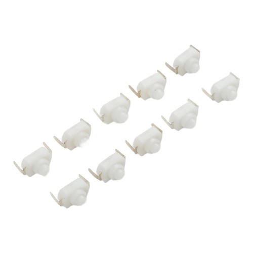 10pcs bianco per mini torcia - bianco,