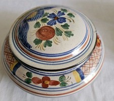 Gorgeous  Deruta Lidded Dish