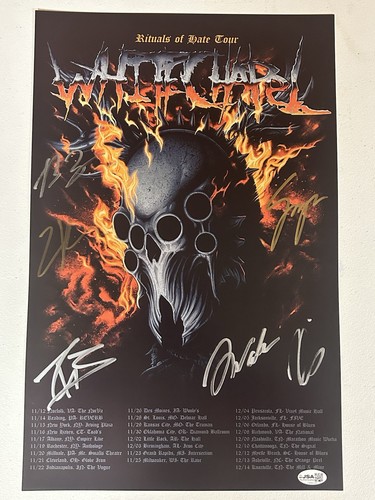 Poster tour 11x17 firmato - tour,
