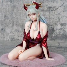 Figurine Yamato Tenue Sexy Nuisette Robe Décolleté 18cm Statuette Manga Adulte 