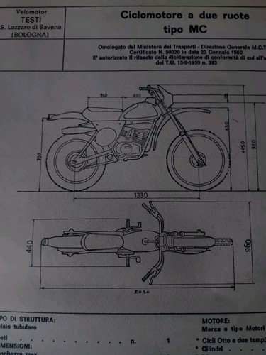 Moto cross testi scheda - mc,