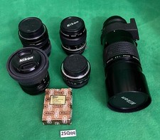 5 obiettivi vintage Nikon e Tokina_Nikon Nikkor 300mm_55mm_35-70mm con BONUS.