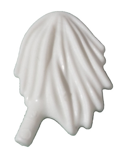 Penna bianca pompon - penna,