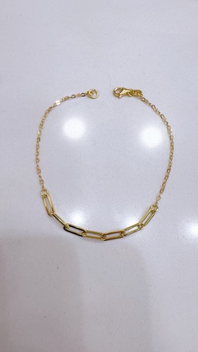 Bracciale fantasia oro kt - 18,