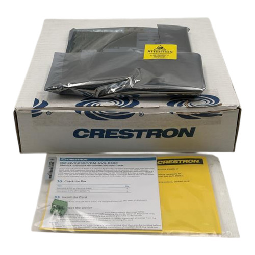 Nuova scheda decoder crestron - scheda,
