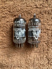 1960/s 2 x matched ecc88 6dj8 amperex bugleboy test nos new perfect rohre vacuum