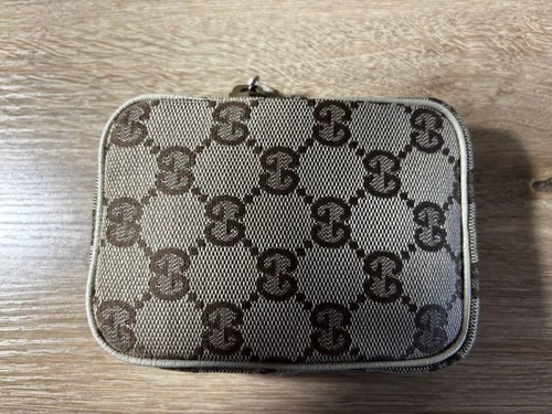 Gucci pochette tela con - gg,