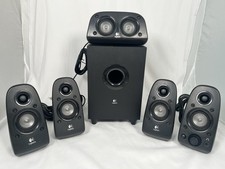 Logitech Z506 5.1 Altoparlanti Surround Sound PAT Testato Per Ricambi Leggi Descrizione