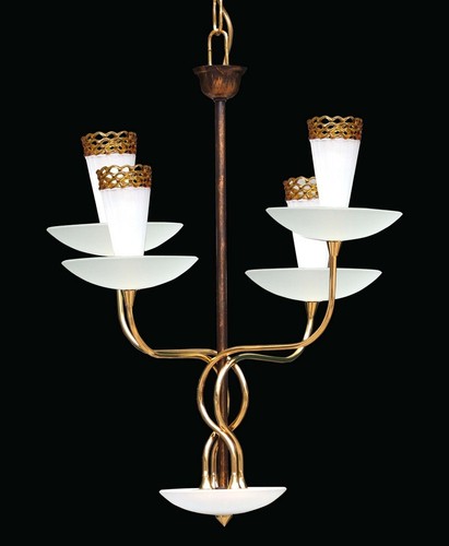 Lampadario ingresso ferro - lampadario, in