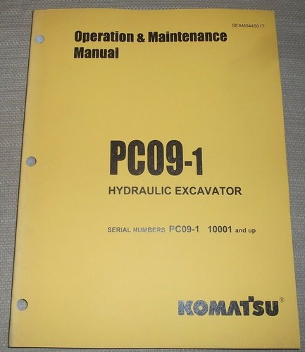 Komatsu pc09 escavatore - pc09-1,