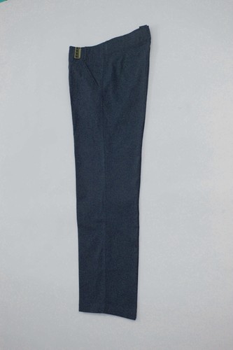 Pantalone dritto blu grigio