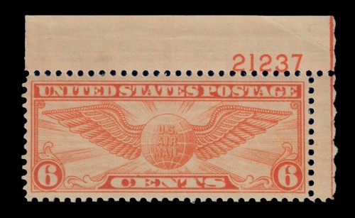 Scott c19 mnh numero targa - mnh,