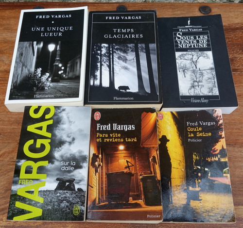 Fred vargas lot 6 livres - lot,