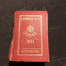 Almanach de Gotha 1891 JUSTUS