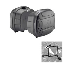 Kit valigie laterali GIVI TRK35 LITE nero ROYAL ENFIELD HIMALAYAN 450 2024-2024
