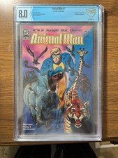 Animal Man #1 CBCS 8.0, 1988, 1° libro solista, 1° app Maxine Baker