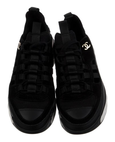 Chanel sneaker black - chanel,