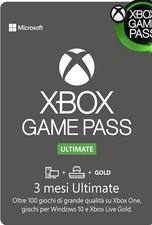 xbox game pass ultimate 3 mesi