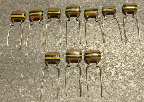 10x condensatori philips - 10x,