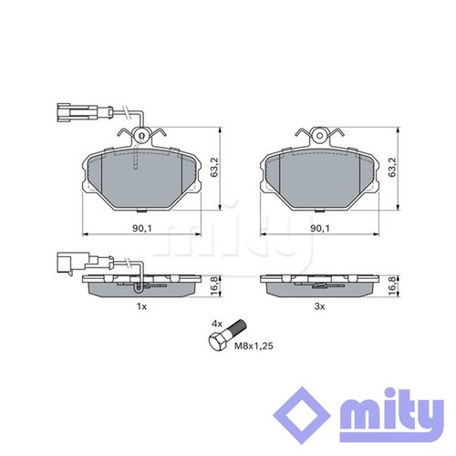 Adatto fiat tipo tempra 0 - a,