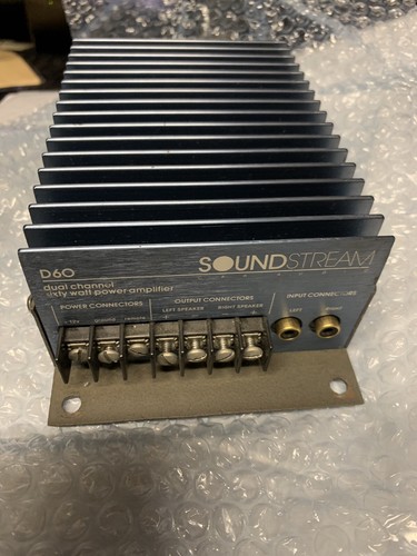 Soundstream d60 amplifier - soundstream,