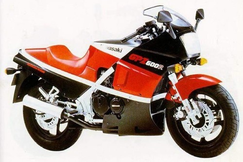 Kawasaki gpz600r 1986 1989 - kawasaki, 1986-1989