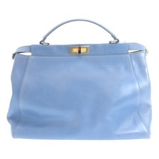 Borsa a mano grande in pelle