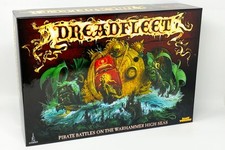 Warhammer Dreadfleet completo di scatola con vassoi in schiuma - assemblato, vernice parziale
