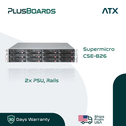 Case server supermicro atx - server,