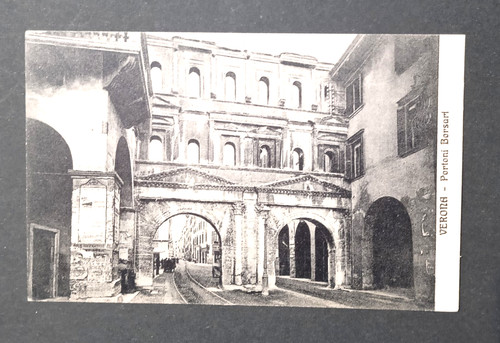 Cartolina verona portoni - cartolina,