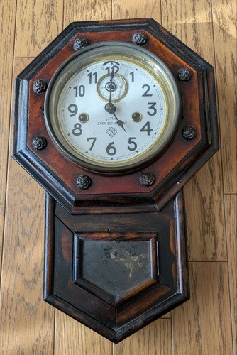 Raro antico orologio pendolo - a,
