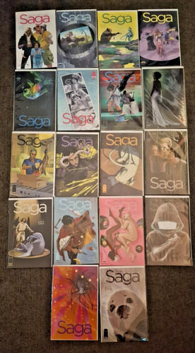 Saga image comics - #55-72,
