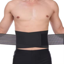 FASCIA LOMBARE CON STECCHE TUTORE SCHIENA CINTURA ELASTICA BUSTO POSTURALE