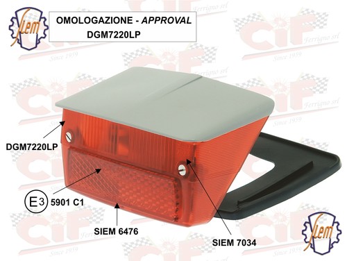 Fanale posteriore originale - fanale,