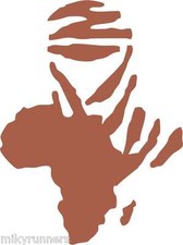 Tuareg Africa Stikers-Adesivo Prespaziato decorazioni stampe auto moto casa