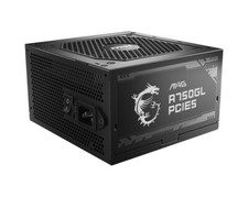 MSI MAG A750GL PCIE5 Alimentatore PC 750 W 20+4 pin ATX ATX Nero