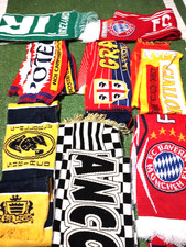 Stock 8pz sciarpe lot FOOTBALL scarf sciarpa calcio Vintage ultras supporter ulà