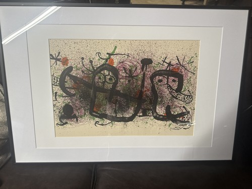 Joan miro litografia originale - joan,