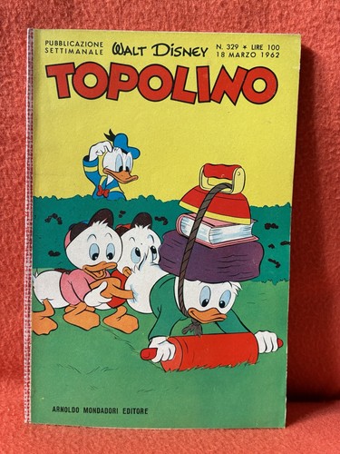 Topolino libretto 329 anno - topolino,