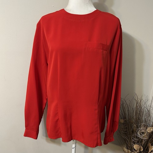 Camicetta rossa donna vintage