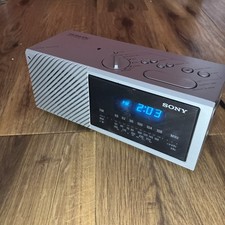 Vintage Retro SONY ICF-C16L Band FM AM Digimatic Digital Clock Radio Alarm rare