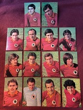 AS ROMA Anni 70 - Lotto cartoline ufficiali - rarissime - Collezione - 14pz