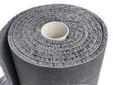 ZERBINO   COCCO NATURALE INGRESSO SU MISURA CATTURA SPORCO-GRIGIO A METRO