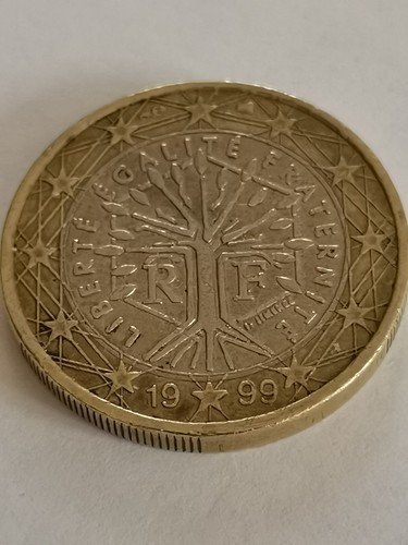 Euro francia 1999 circolato - euro,