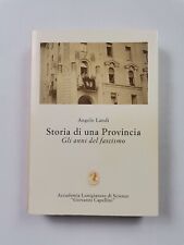 Angelo Landi "Storia di una