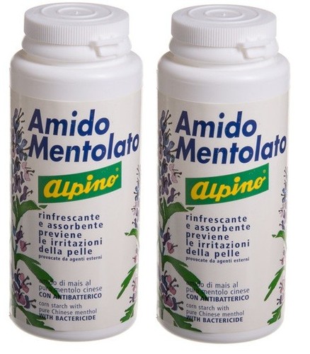 Alpino anti sudore amido - 2x,